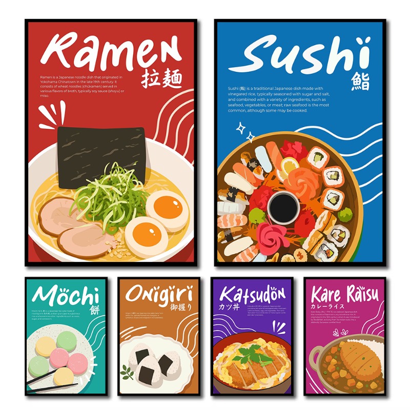 Japanese Lifestyle Food - Japanese Food Ramen Sushi Platter Onigiri