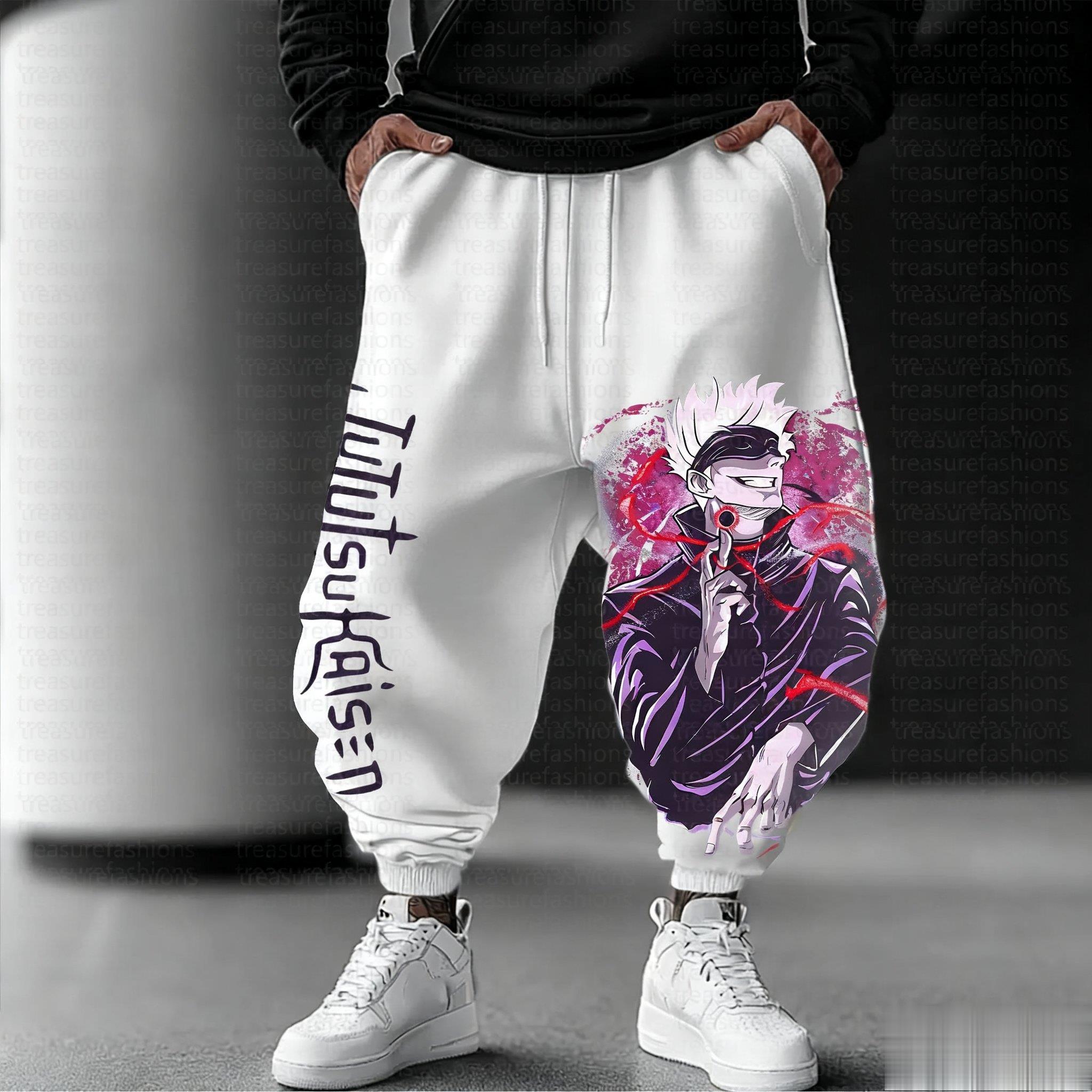 Jujutsu Kaisen Men Jogging Pan - Japan Lifestyle And Culture ulasan dan harga