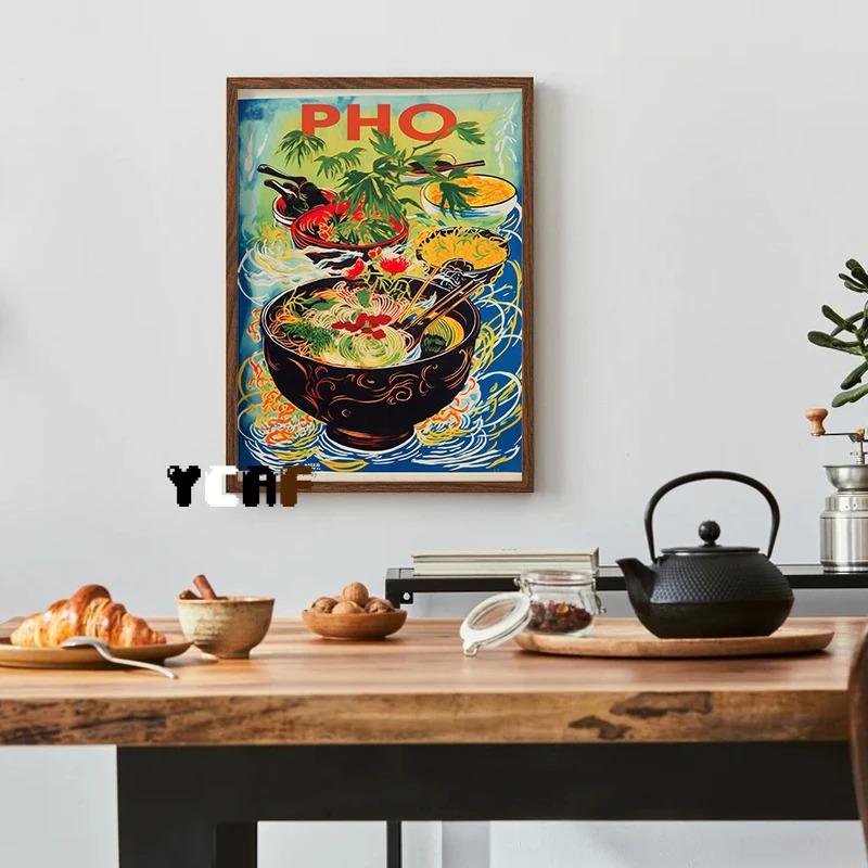 Vintage Japanese Food Poster C - Japanese Lifestyle Food ulasan dan harga
