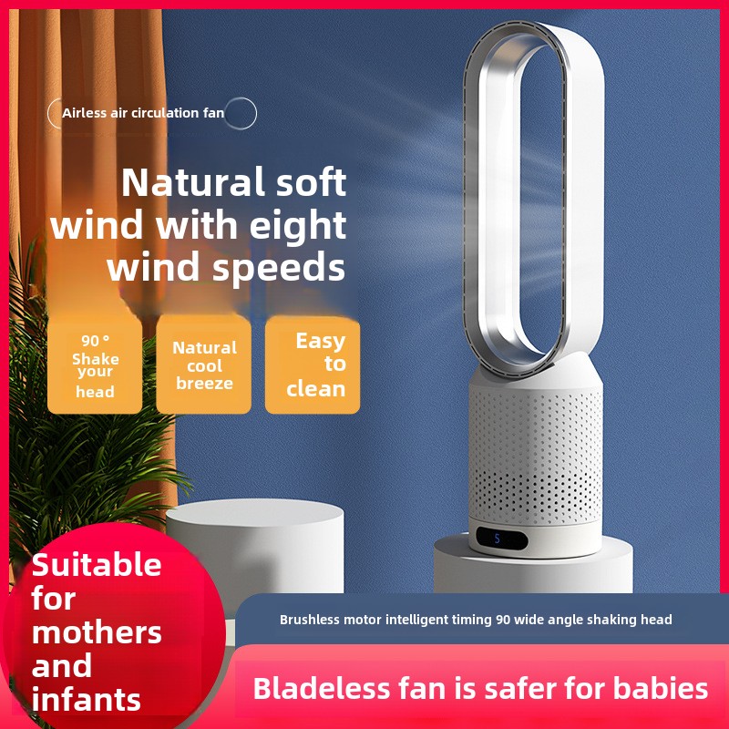 NEW 2026 Bladeless Fan for Hom - Dyson Fan Am07 ulasan dan harga