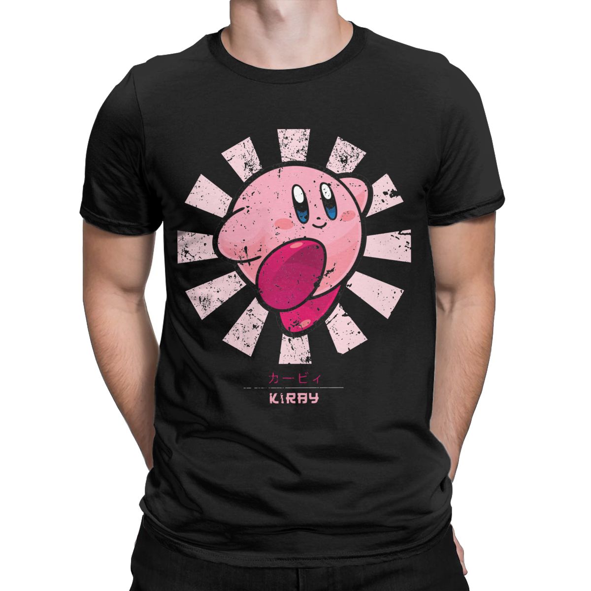 Kirbys Retro Japanese T-Shirts - Japan Lifestyle And Culture ulasan dan harga